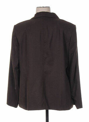 Veste casual epaulette marron FRANK WALDER femme