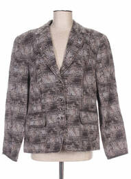 Blazer poches gris FRANK WALDER femme