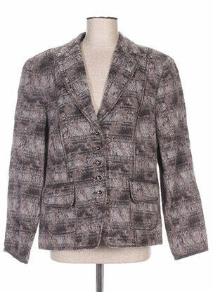 Blazer poches gris FRANK WALDER femme