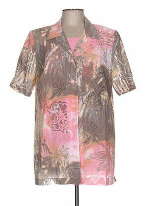 Veste casual rose REGINE femme