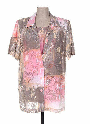 Veste casual rose REGINE femme