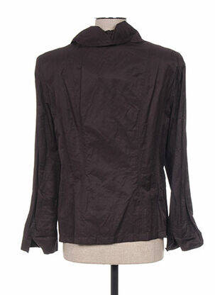Veste casual epaulette marron MAYERLINE femme
