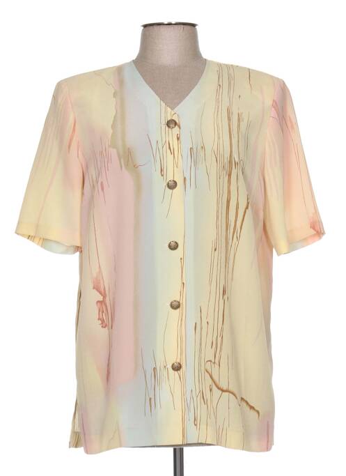 Veste casual epaulette jaune REGINE femme