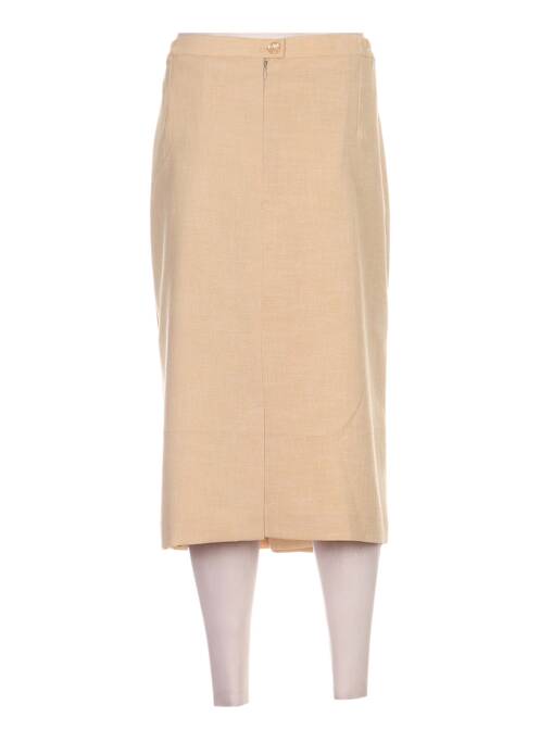 Jupe mi-longue jaune COUTUREINE femme