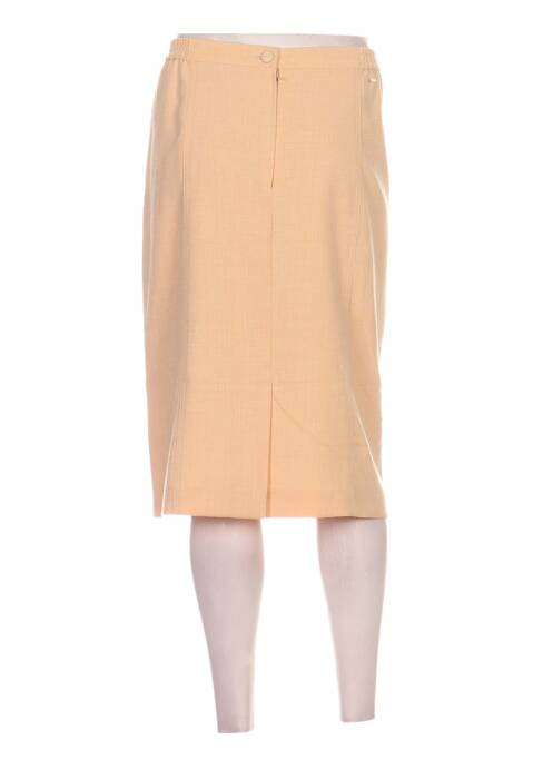 Jupe mi-longue orange WEILL pour femme