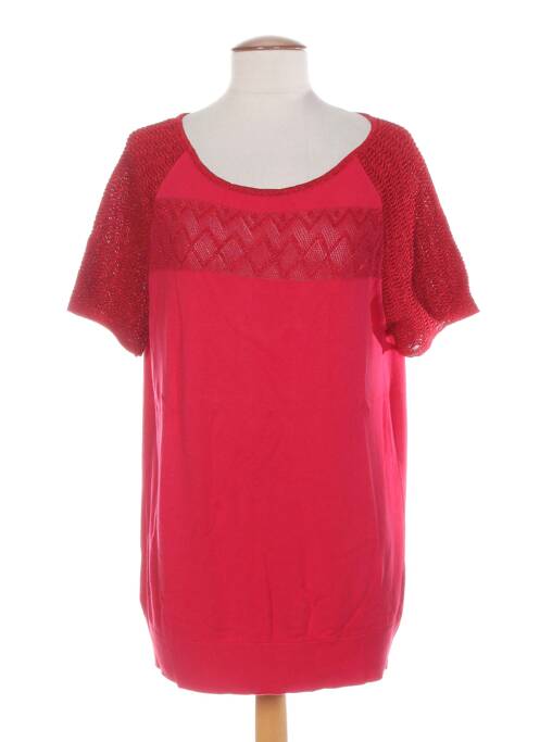 Pull rouge COLEEN BOW pour femme