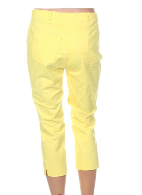 Pantacourt jaune WEINBERG pour femme