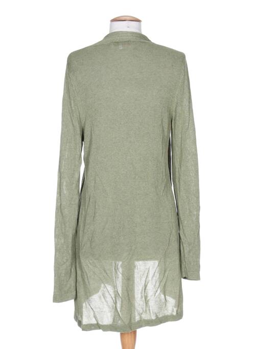 Gilet manches longues vert WEINBERG pour femme