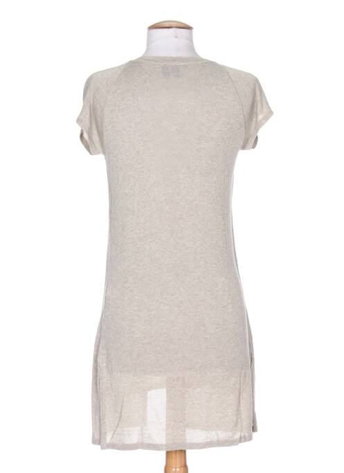 Pull tunique beige WEINBERG pour femme