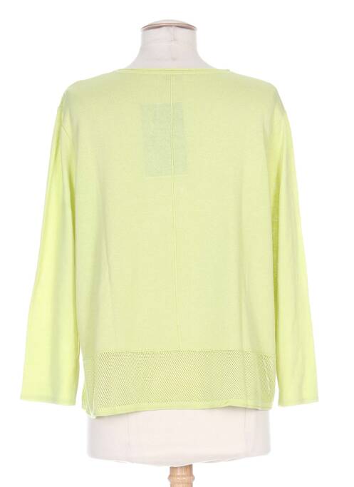 Gilet manches longues vert PAUPORTÉ pour femme