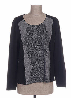 T-shirt manches longues manches longues noir PAUPORTÉ femme