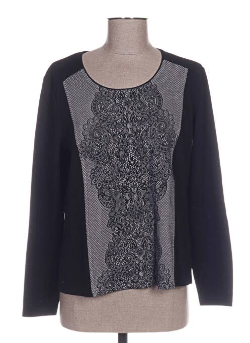 T-shirt manches longues manches longues noir PAUPORTÉ femme