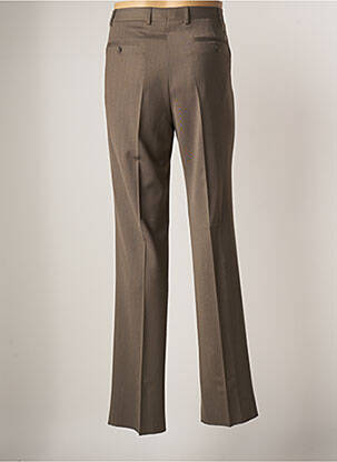 Pantalon droit tissage chiné taille normale gris BERNARD ZINS homme