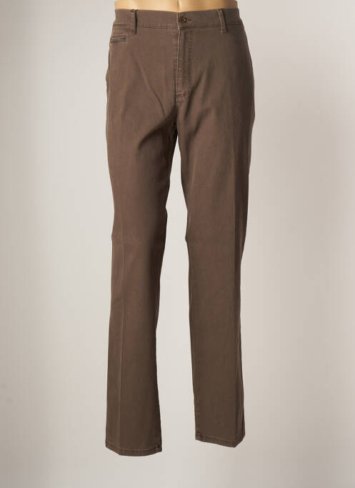 Pantalon chino marron LCDN pour homme