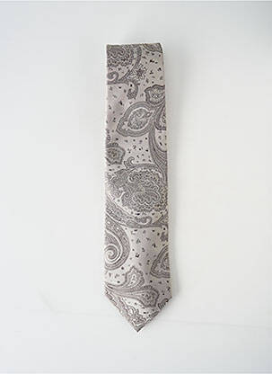 Cravate gris CANALI pour homme
