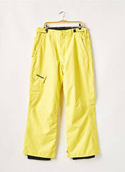 Pantalon large jaune QUIKSILVER pour homme seconde vue