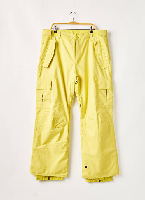 Pantalon large jaune QUIKSILVER pour homme