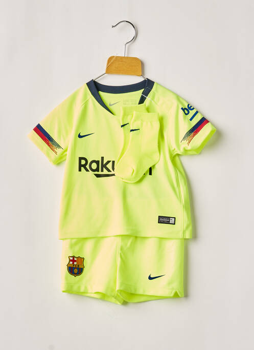 Top/short jaune NIKE pour enfant