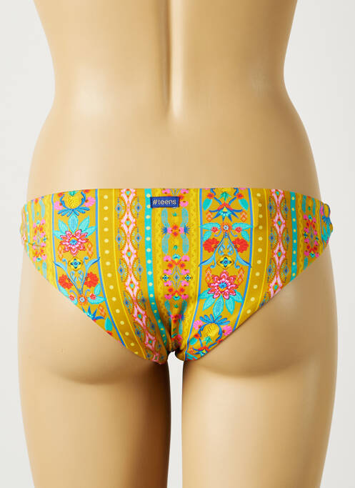 Bas de maillot de bain jaune BANANA MOON pour femme