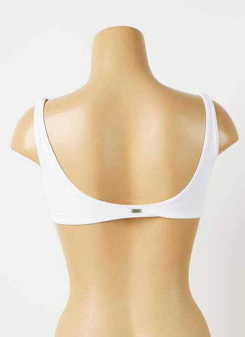 Haut de maillot de bain blanc BANANA MOON pour femme