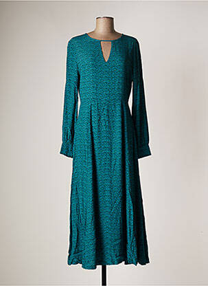 Robe longue bleu SUNCOO pour femme