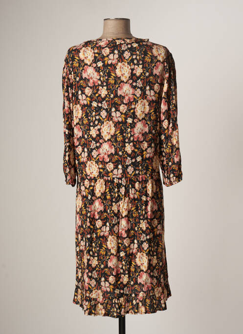 Robe mi-longue noir EMA BLUE'S pour femme