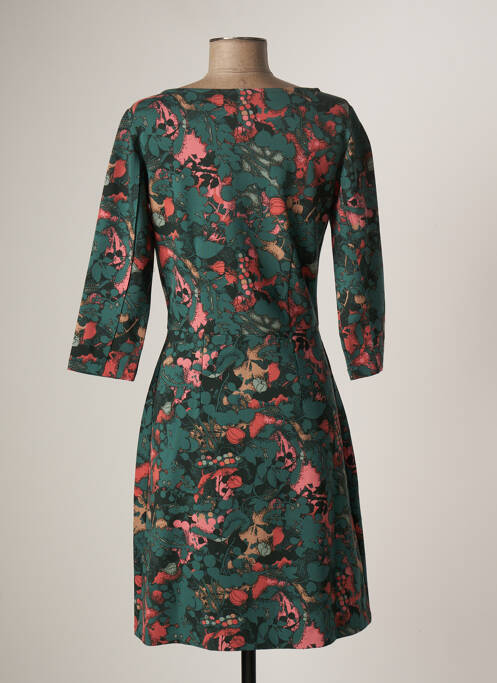 Robe mi-longue vert SKUNKFUNK pour femme