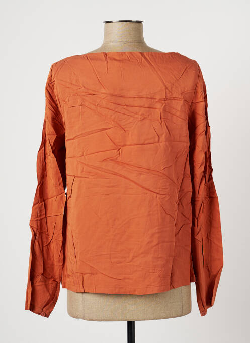 Blouse orange SKFK pour femme