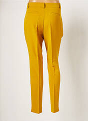 Pantalon chino jaune LA FEE MARABOUTEE pour femme seconde vue