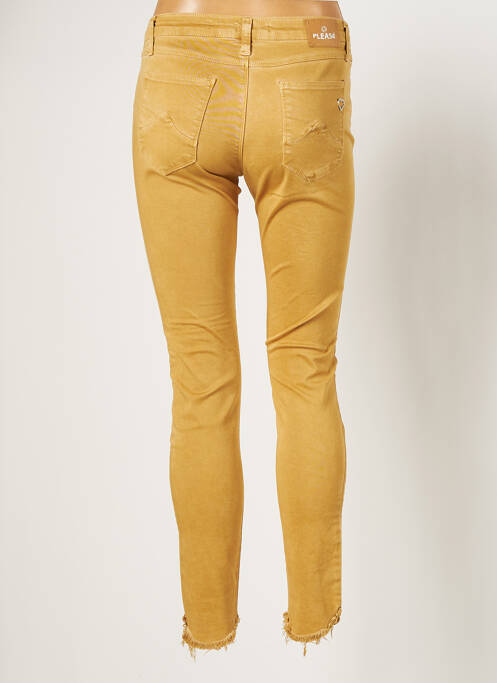 Pantalon 7/8 beige PLEASE pour femme