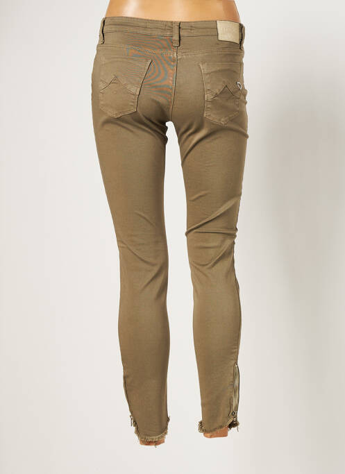 Pantalon 7/8 vert PLEASE pour femme