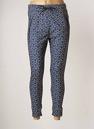 Jogging stretch taille normale bleu ZHRILL femme
