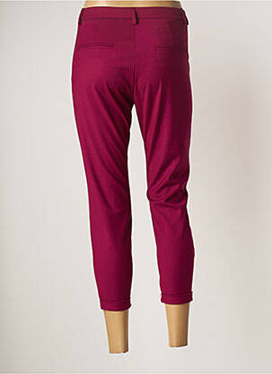 Pantacourt stretch taille normale rose IMPERIAL femme