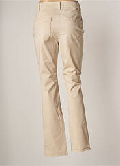 Pantalon droit beige RECOVER C.C. pour femme seconde vue