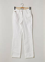 Pantalon droit blanc RECOVER C.C. pour femme seconde vue