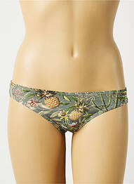 Bas de maillot de bain imprimé fantaisie culotte vert ESPRIT femme