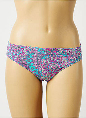 Bas de maillot de bain imprimé fantaisie culotte rose ESPRIT femme