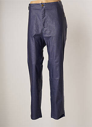 Pantalon droit bleu H-3 pour femme