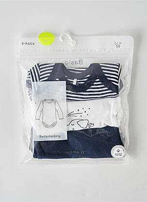 Body lingerie blanc NAME IT pour garçon