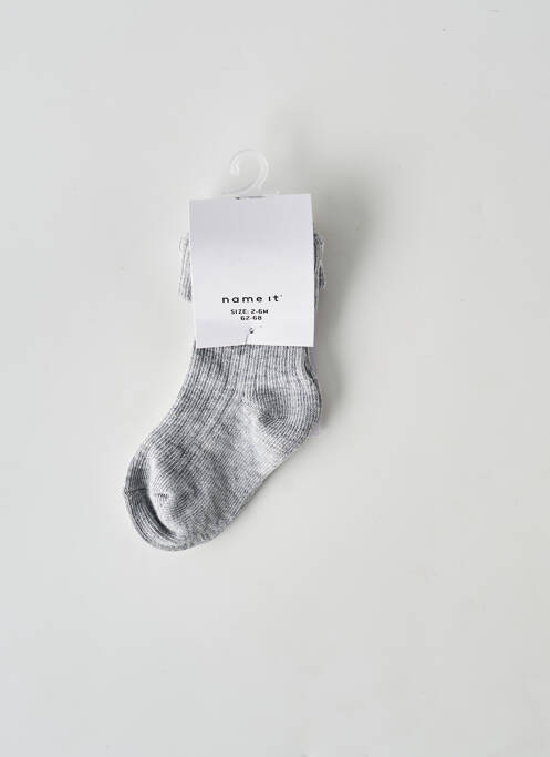 Chaussettes gris NAME IT pour fille