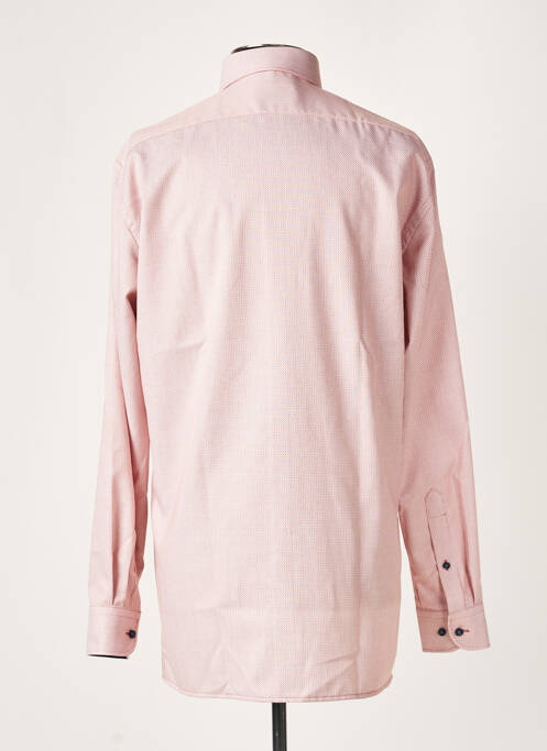 Chemise manches longues orange MARVELIS pour homme