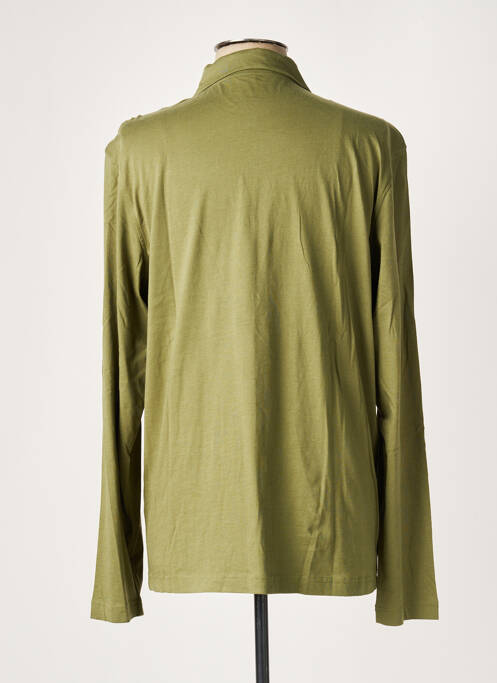 Chemise manches longues vert MARVELIS pour homme