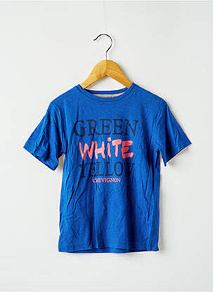 T-shirt bleu CHEVIGNON pour garçon