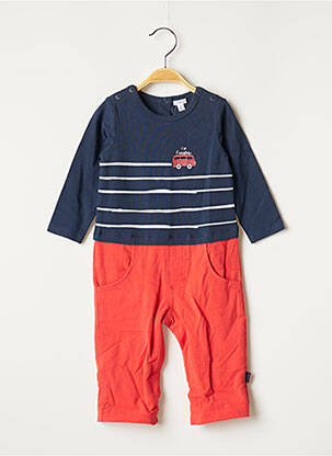 Combi-pantalon bleu P'TIT BISOU pour enfant