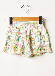 Short taille normale taille élastique vert 3 POMMES fille