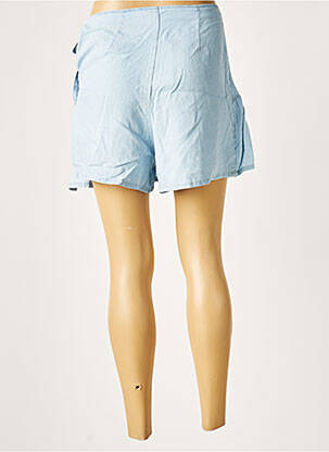 Jupe courte coupe évasée bleu TIFFOSI femme