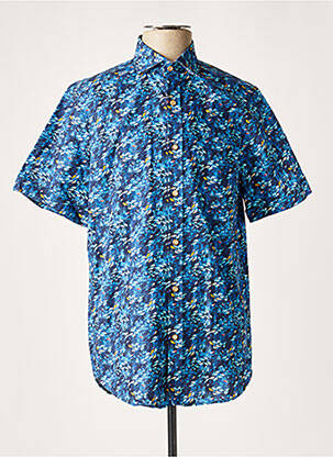 Chemise manches courtes bleu FELLOWS UNITED pour homme