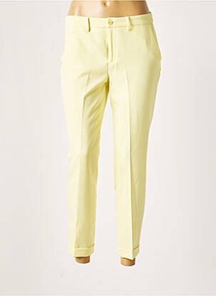 Pantalon chino jaune LIU JO pour femme