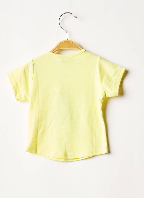 T-shirt jaune 3 POMMES fille