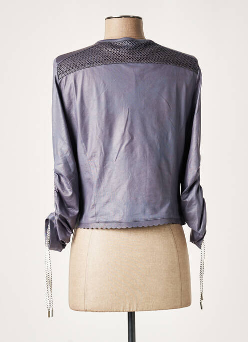 Veste casual gris EVA KAYAN pour femme